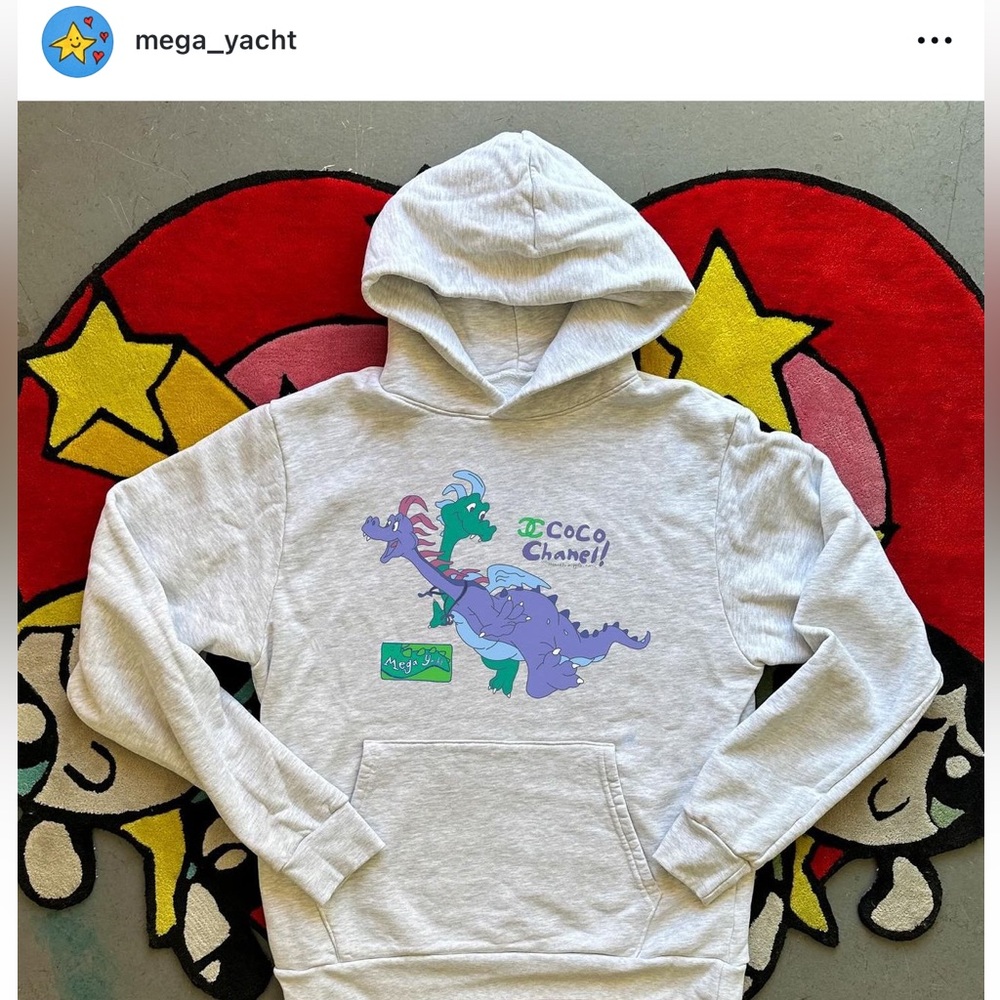 Mega Yacht - Yeah of the Dragon Hoodie (XXL)